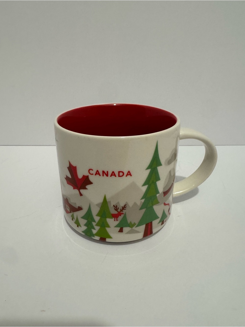 Starbucks 14 OZ You are here “ Canada Mug “ ceramic 2013